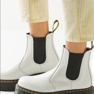 Brand new white Dr. Martens Chelsea boot